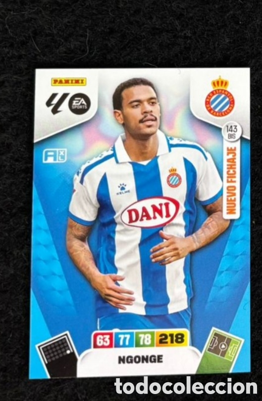 Coleccionismo Cromos antiguos: NGONGE 143 ESPANYOL CARTA Panini Adrenalyn XL Liga 2025 2026