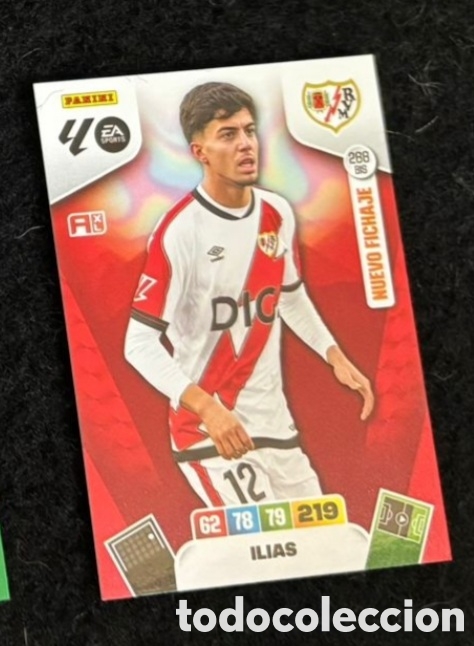 Coleccionismo Cromos antiguos: ILIAS 288 RAYO VALLECANO CARTA Panini Adrenalyn XL Liga 2025 2026