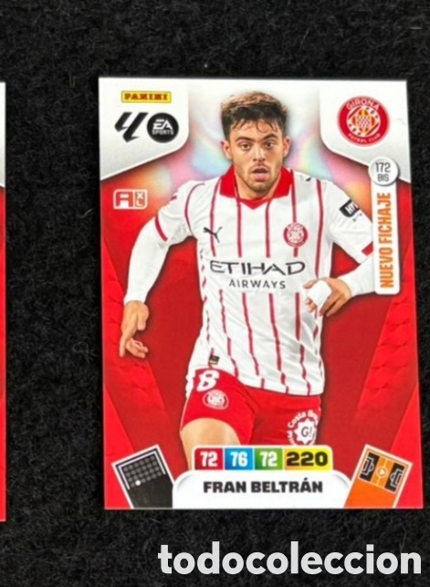 Coleccionismo Cromos antiguos: FRAN BELTRAN 172 GIRONA CARTA Panini Adrenalyn XL Liga 2025 2026