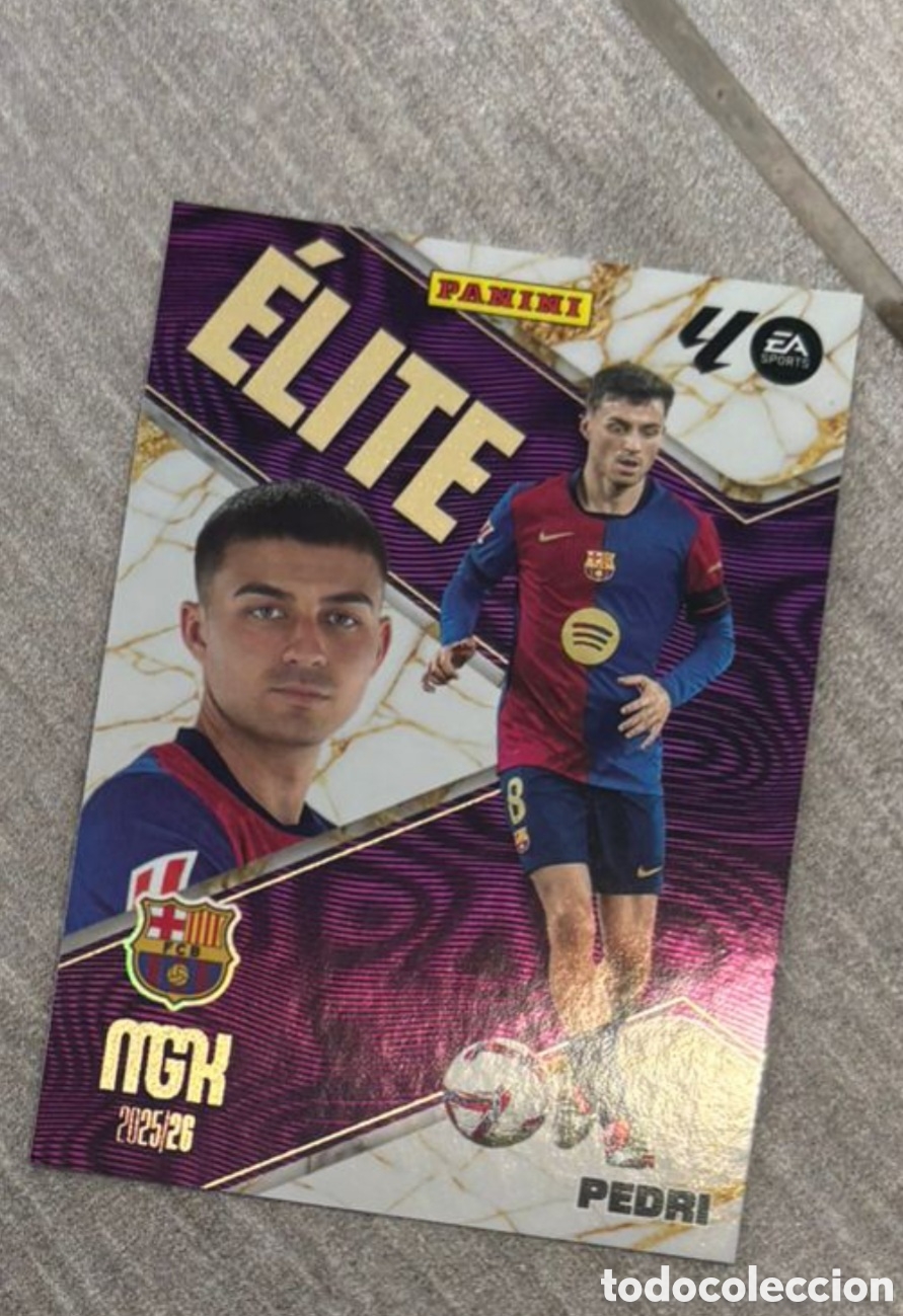 Coleccionismo Cromos antiguos: PEDRI FC BARCELONA Megacrack mgk 2025 2026 ELITE