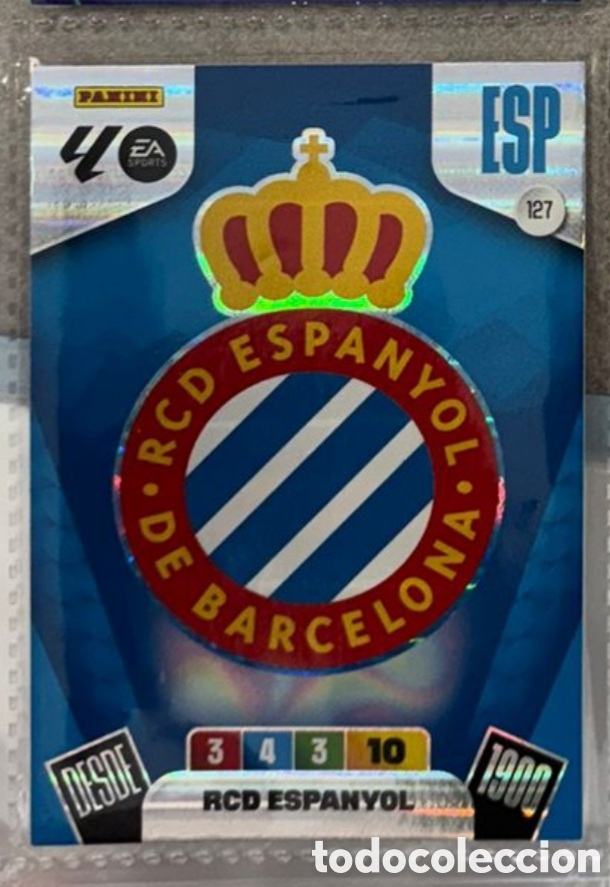 Collezionismo Figurine antiche: ESCUDO ESPANYOL ADRENALYN XL 2025 2026