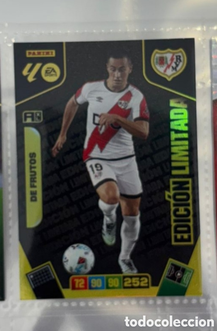 Collezionismo Figurine antiche: DE FRUTOS RAYO VALLECANO Panini Adrenalyn XL La Liga 2025 2026 EDICION LIMITADA