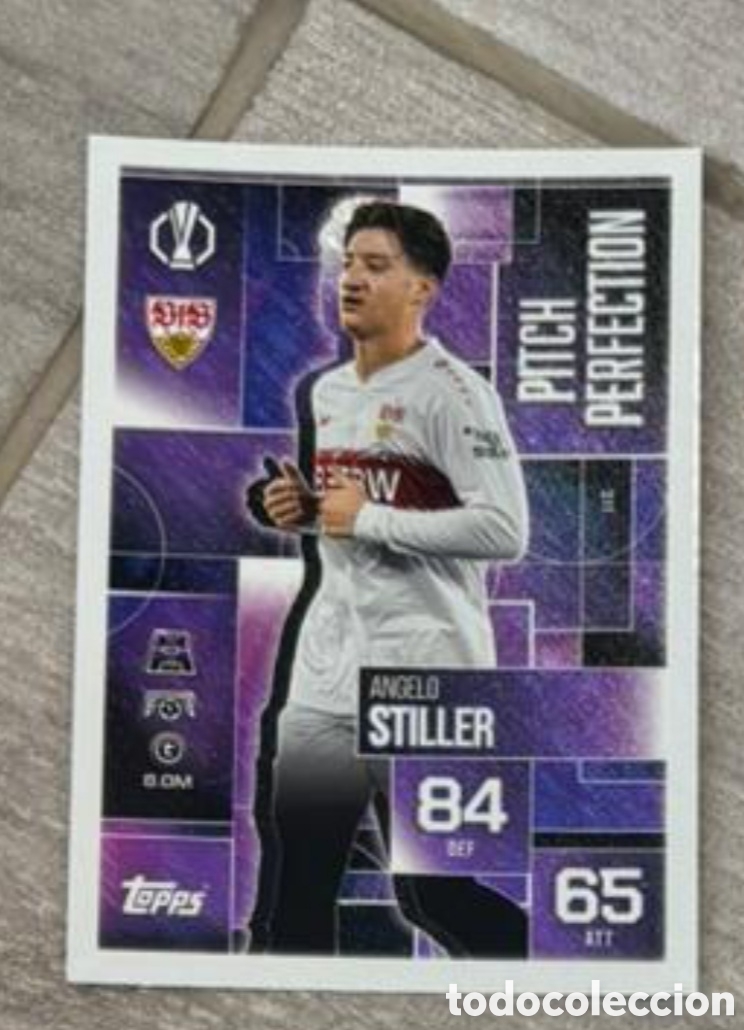Collezionismo Figurine antiche: MATCH ATTAX EXTRA 2025 2026 PITCH PERFECTION ANGELO STILLER STUTTGART