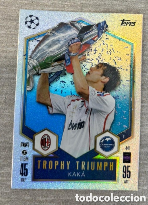 Collezionismo Figurine antiche: KAKA MILAN TOPPS MATCH ATTAX 2024 2025 TROPHY TRIUMPH