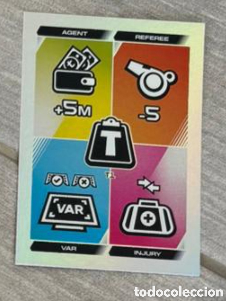 Collezionismo Figurine antiche: AGENT REFEREE VAR INJURY TOPPS Match Attax