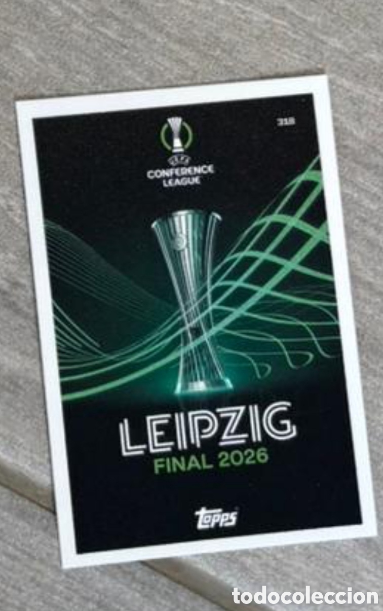 Collectable Antique Stickers: CHAMPIONS LEAGUE MATCH ATTAX TOPPS LEIPZIG FINAL CONFERENCE 2026