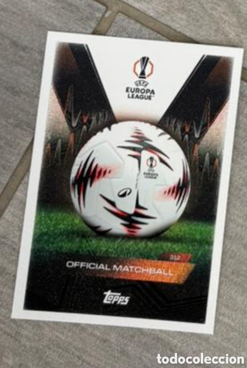 Collectionnisme Cartes &agrave; collectionner anciennes: CHAMPIONS LEAGUE MATCH ATTAX TOPPS OFFICIAL MATCHBALL