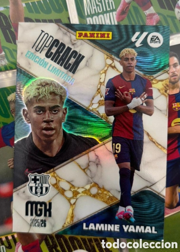 Collectionnisme Cartes &agrave; collectionner anciennes: LAMINE YAMAL FC BARCELONA TOPCRACK TOP CRACK MGK MEGACRACK 2025 2026