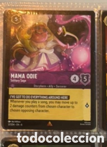 Collectionnisme Cartes &agrave; collectionner anciennes: MAMA ODIE Carta set LORCANA TCG
