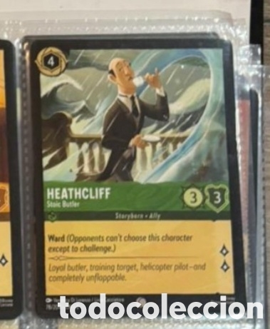 Collectionnisme Cartes &agrave; collectionner anciennes: HEATHCLIFF Carta set LORCANA TCG