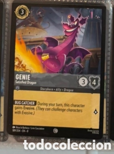 Collectionnisme Cartes &agrave; collectionner anciennes: GENIE Carta set LORCANA TCG