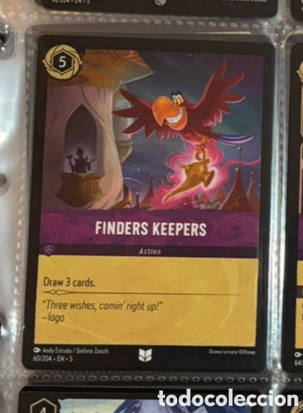 Sammeln alte Sammelbilder: FINDERS KEEPERS Carta set LORCANA TCG