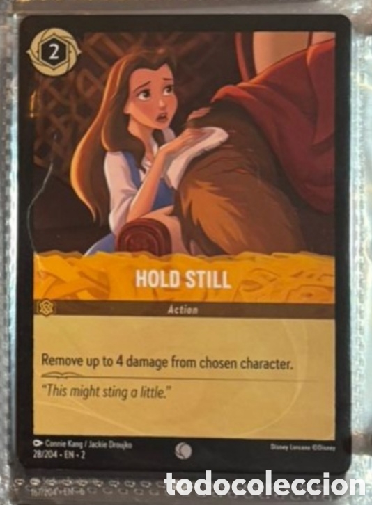 Colecionismo Cromos antigos: HOLD STILL Carta set LORCANA TCG