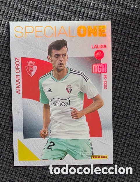 Colecionismo Cromos antigos: AIMAR OROZ OSASUNA SPECIAL ONE Panini Megacracks 2023 2024