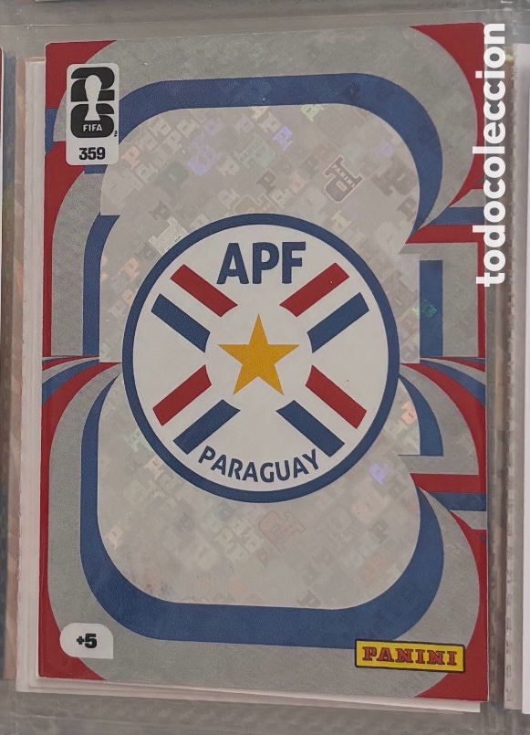 Colecionismo Cromos antigos: ESCUDO PARAGUAY MUNDIAL F&Uacute;TBOL 2026