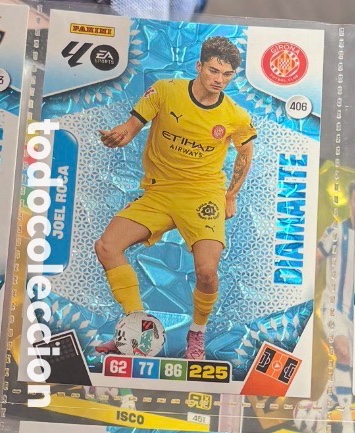 Colecionismo Cromos antigos: JOEL ROCA GIRONA Adrenalyn XL 25/26 DIAMANTE
