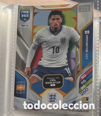 Colecionismo Cromos antigos: Jude Bellingham Inglaterra Carta FIFA 365 Road to FIFA World Cup