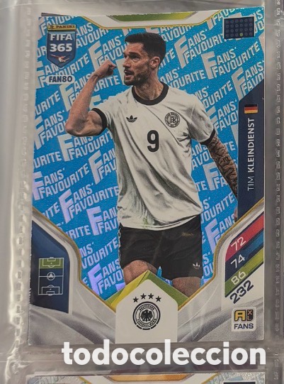 Collezionismo Figurine antiche: TIM KLEINDIENST ALEMANIA Carta FIFA 365 Road to FIFA World Cup