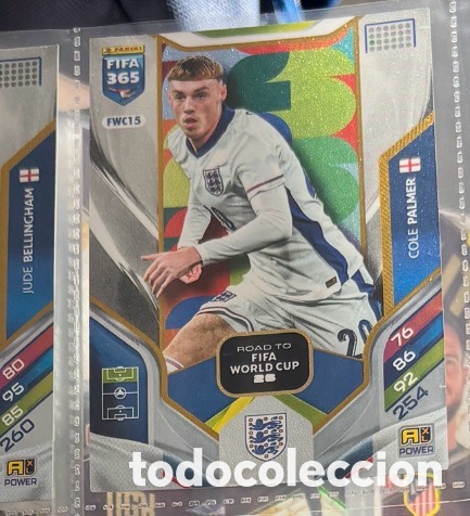 Collezionismo Figurine antiche: COLE PALMER INGLATERRA Carta FIFA 365 Road to FIFA World Cup
