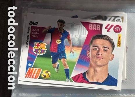 Collectable Antique Stickers: GAVI FC BARCELONA Panini La Liga Este 2025 2026