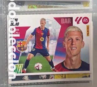 Collectable Antique Stickers: DANI OLMO FC BARCELONA Panini La Liga Este 2025 2026
