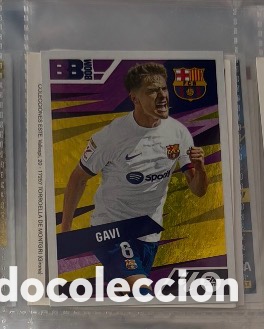 Collectable Antique Stickers: GAVI FC BARCELONA BABY BOOM LIGA ESTE 2024 2025