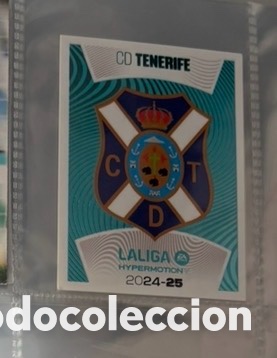 Colecionismo Cromos antigos: ESCUDO STICKER CROMO CD TENERIFE 2024 2025