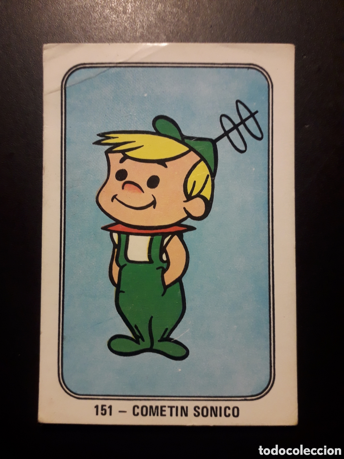 Collectable Antique Stickers: COMET&Iacute;N S&Oacute;NICO, FESTIVAL HANNA BARBERA FHER 1971 N&deg; 151 SIN PEGAR, ARRUGA. PEDIDO M&Iacute;NIMO 3&euro;