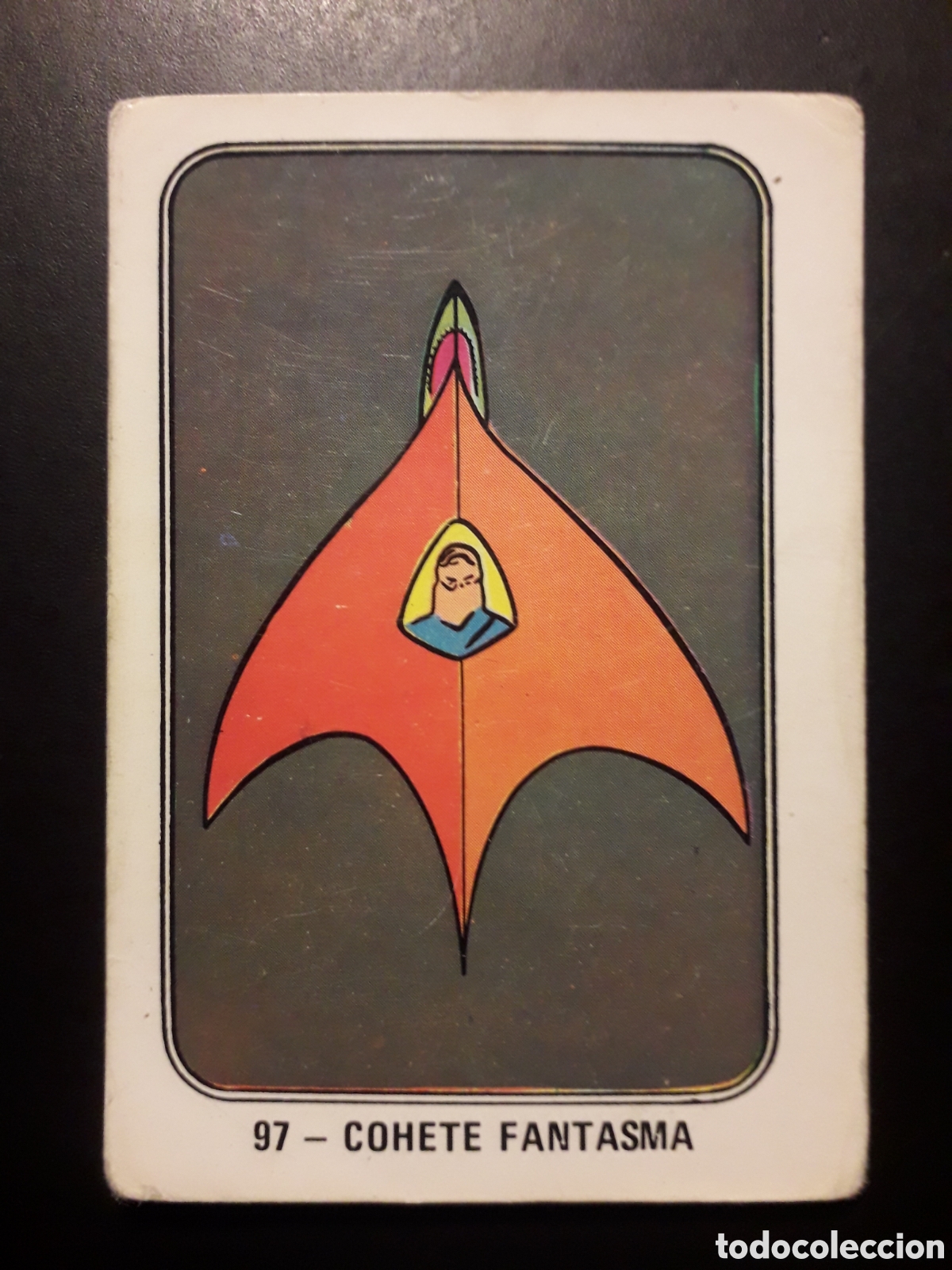 Collectable Antique Stickers: COCHE FANTASMA, FESTIVAL HANNA BARBERA FHER 1971 N&deg; 97 SIN PEGAR. PEDIDO M&Iacute;NIMO 3&euro;