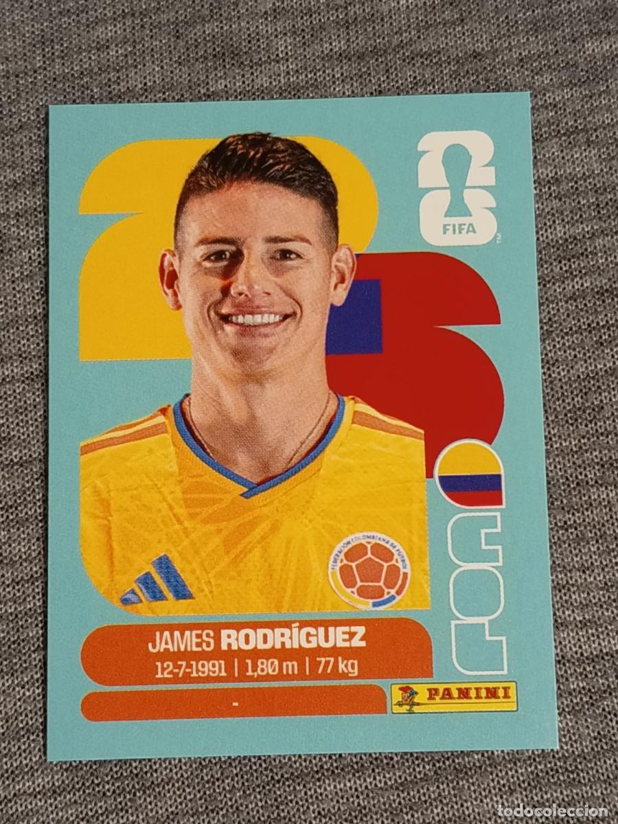 Collectionnisme Cartes &agrave; collectionner anciennes: JAMES RODR&Iacute;GUEZ COL 14 STICKER MUNDIAL 2026 PANINI FIFA WORLD CUP NUEVO