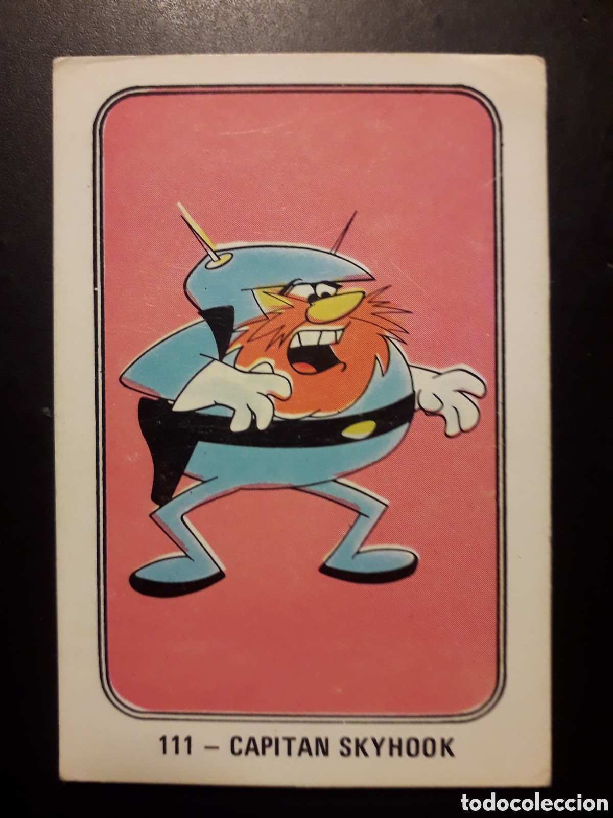 Collectionnisme Cartes &agrave; collectionner anciennes: CAPIT&Aacute;N SKYHOOK, FESTIVAL HANNA BARBERA FHER 1971 N&deg; 111 SIN PEGAR. PEDIDO M&Iacute;NIMO 3&euro;