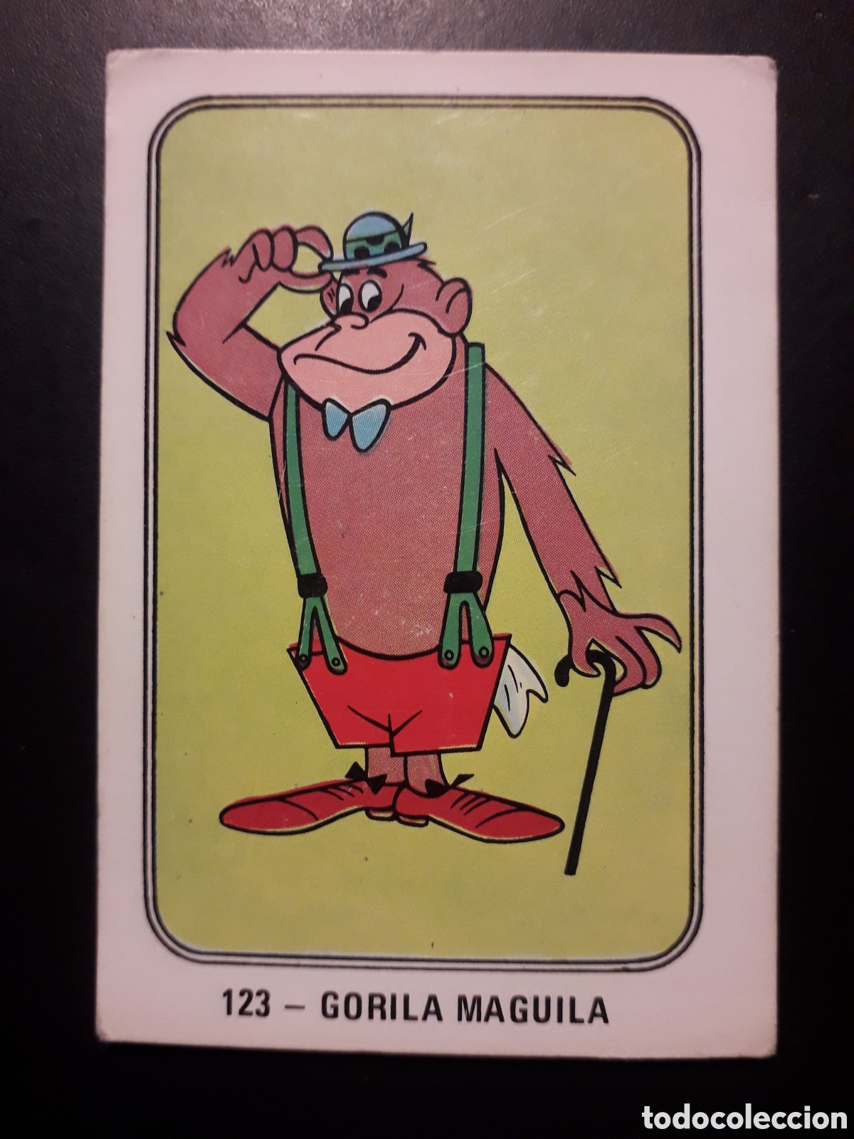 Collectionnisme Cartes &agrave; collectionner anciennes: GORILA MAGUILA, FESTIVAL HANNA BARBERA FHER 1971 N&deg; 123 SIN PEGAR. PEDIDO M&Iacute;NIMO 3&euro;
