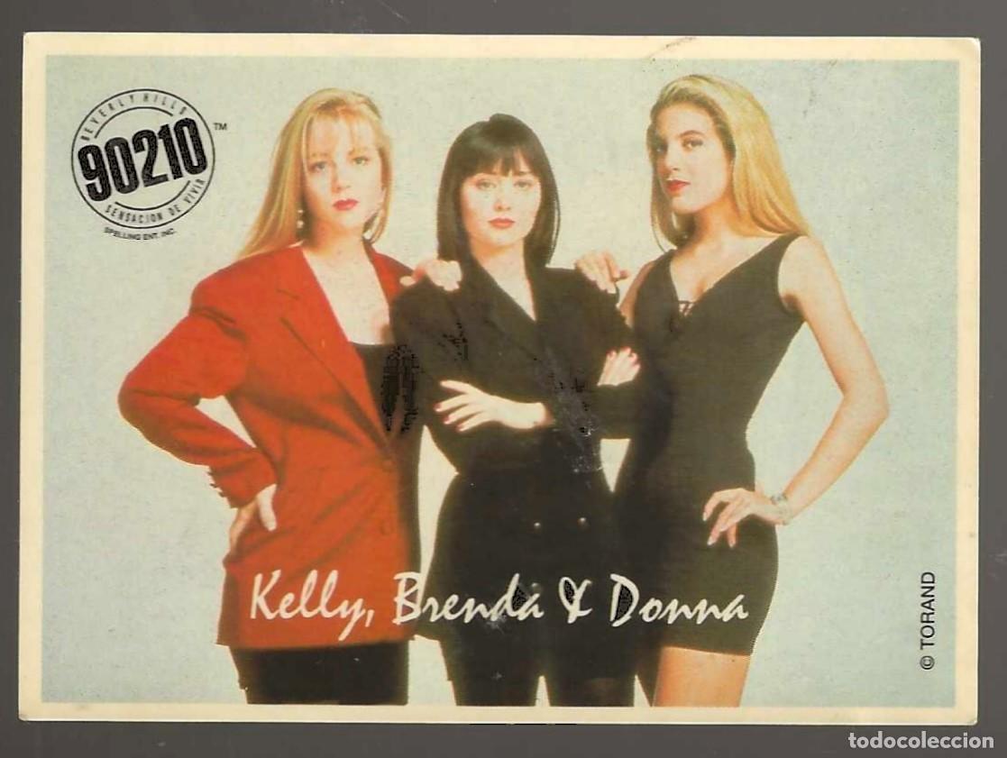 Collezionismo Figurine antiche: DONUTS -- BEVERLY HILLS 90210-- SENSACI&Oacute;N DE VIVIR -- KELLY, BRENDA Y DONNA