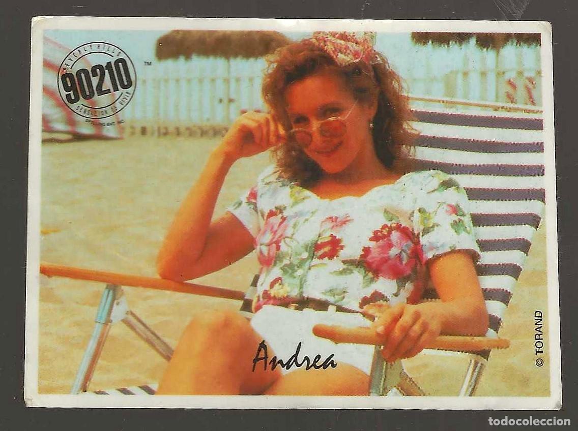 Coleccionismo Cromos antiguos: DONUTS -- BEVERLY HILLS 90210-- SENSACI&Oacute;N DE VIVIR -- ANDREA