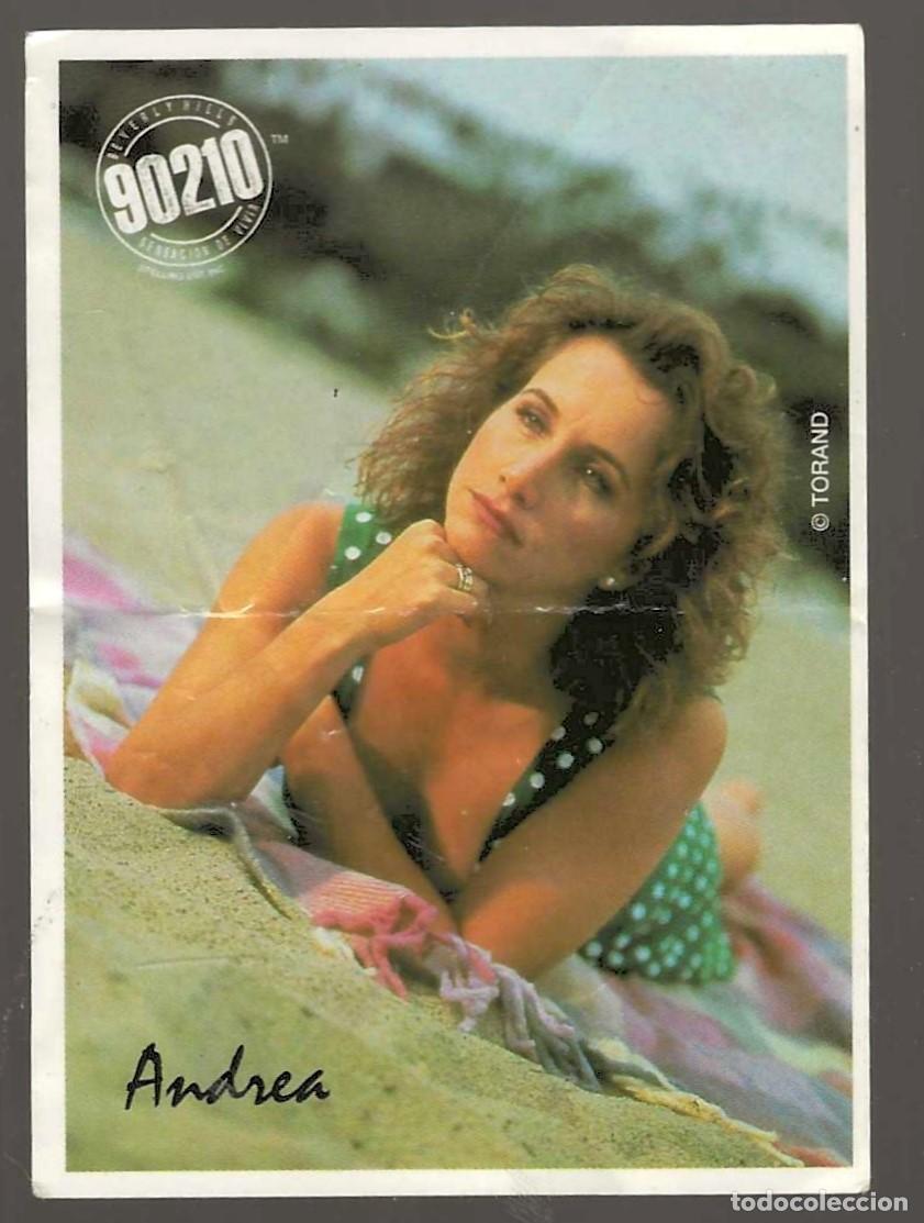 Coleccionismo Cromos antiguos: DONUTS -- BEVERLY HILLS 90210-- SENSACI&Oacute;N DE VIVIR -- ANDREA