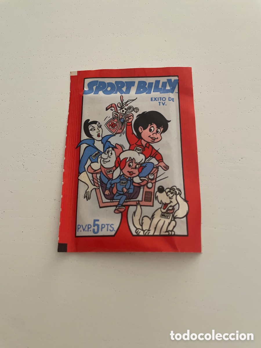 Collezionismo Figurine antiche: Sobre de cromos sin abrir SPORT BIILY