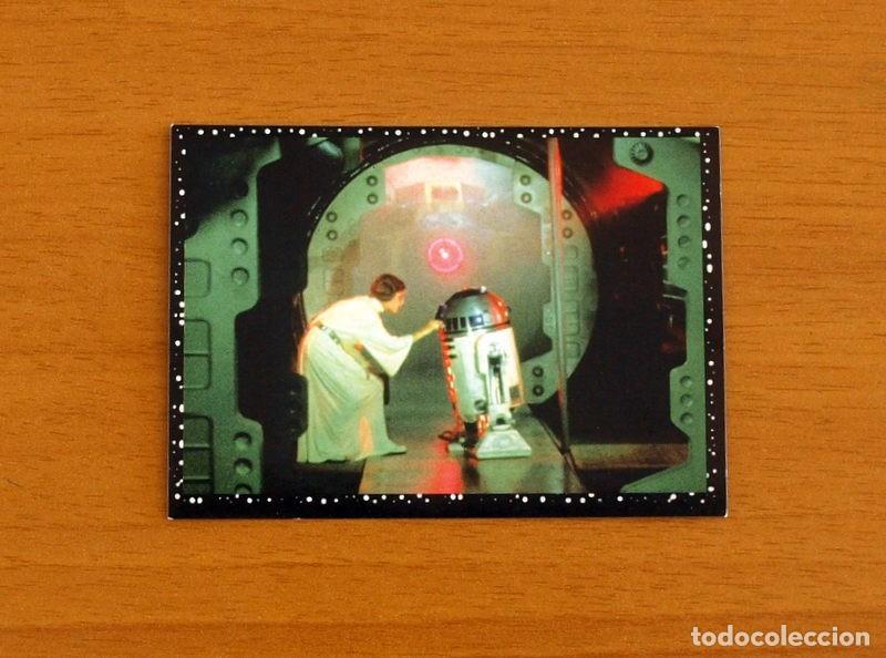 Coleccionismo Cromos antiguos: Star Wars - N&ordm; 6 - Editorial Panini A&ntilde;o 1996 - Cromo Adhesivo Nunca Pegado