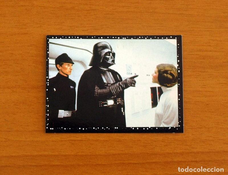 Coleccionismo Cromos antiguos: Star Wars - N&ordm; 7 - Editorial Panini A&ntilde;o 1996 - Cromo Adhesivo Nunca Pegado