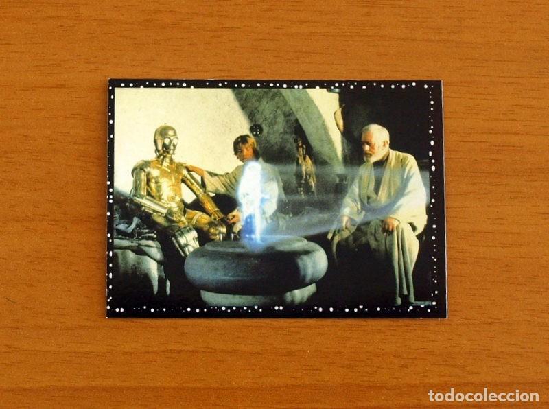 Coleccionismo Cromos antiguos: Star Wars - N&ordm; 11 - Editorial Panini A&ntilde;o 1996 - Cromo Adhesivo Nunca Pegado
