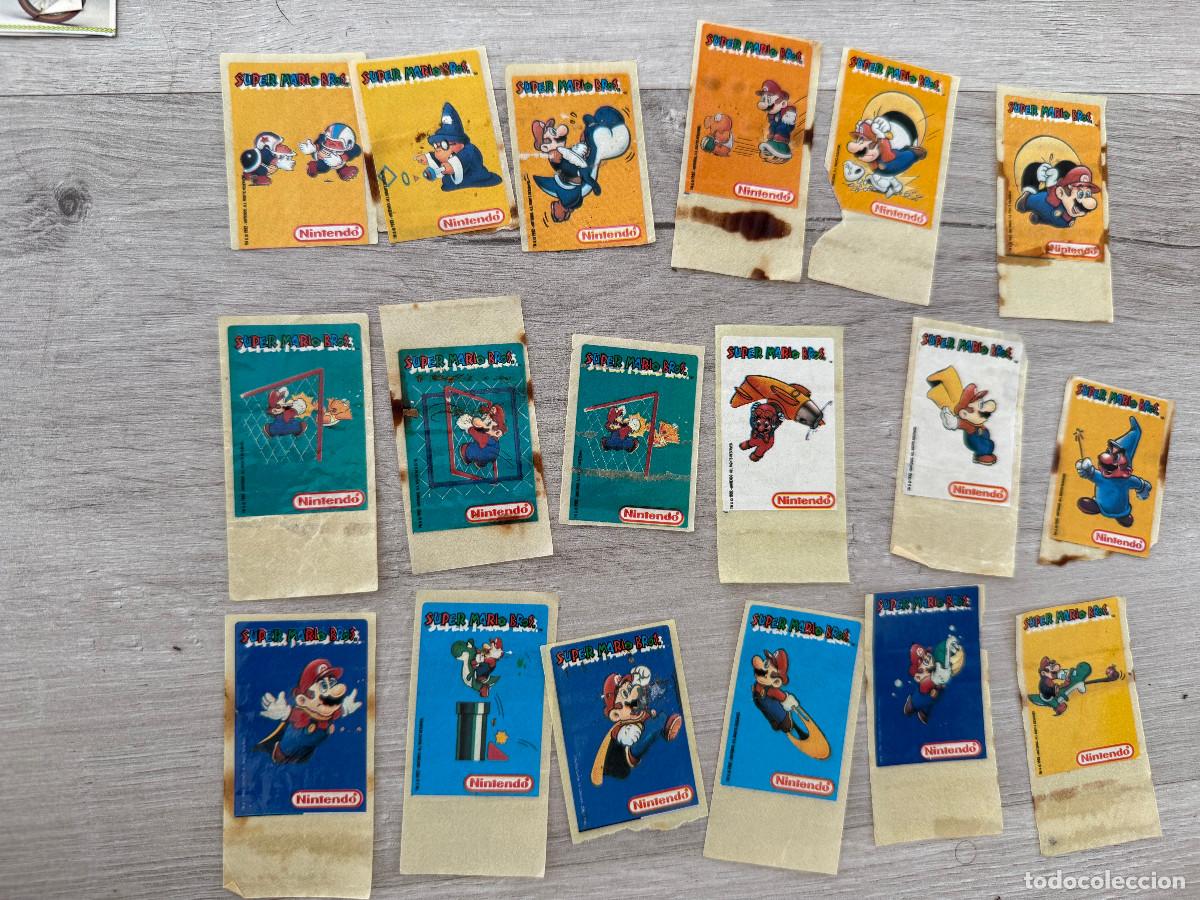 Collectionnisme Cartes &agrave; collectionner anciennes: 18 cromos Super Mario Bros - chicle Nintendo 64 de Vidal