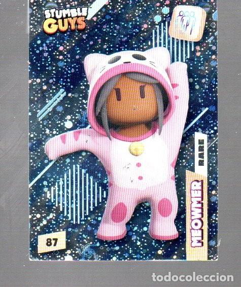 Collectable Antique Stickers: CROMOS DE STUMBLE GUYS DE PANINI DEL A&Ntilde;O 2023 N&ordm; 87 MEOW MER