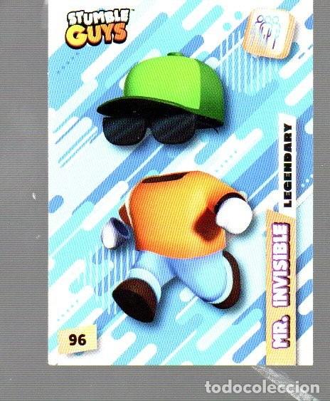 Collezionismo Figurine antiche: CROMOS DE STUMBLE GUYS DE PANINI DEL A&Ntilde;O 2023 N&ordm; 96 MR. INVISIBLE