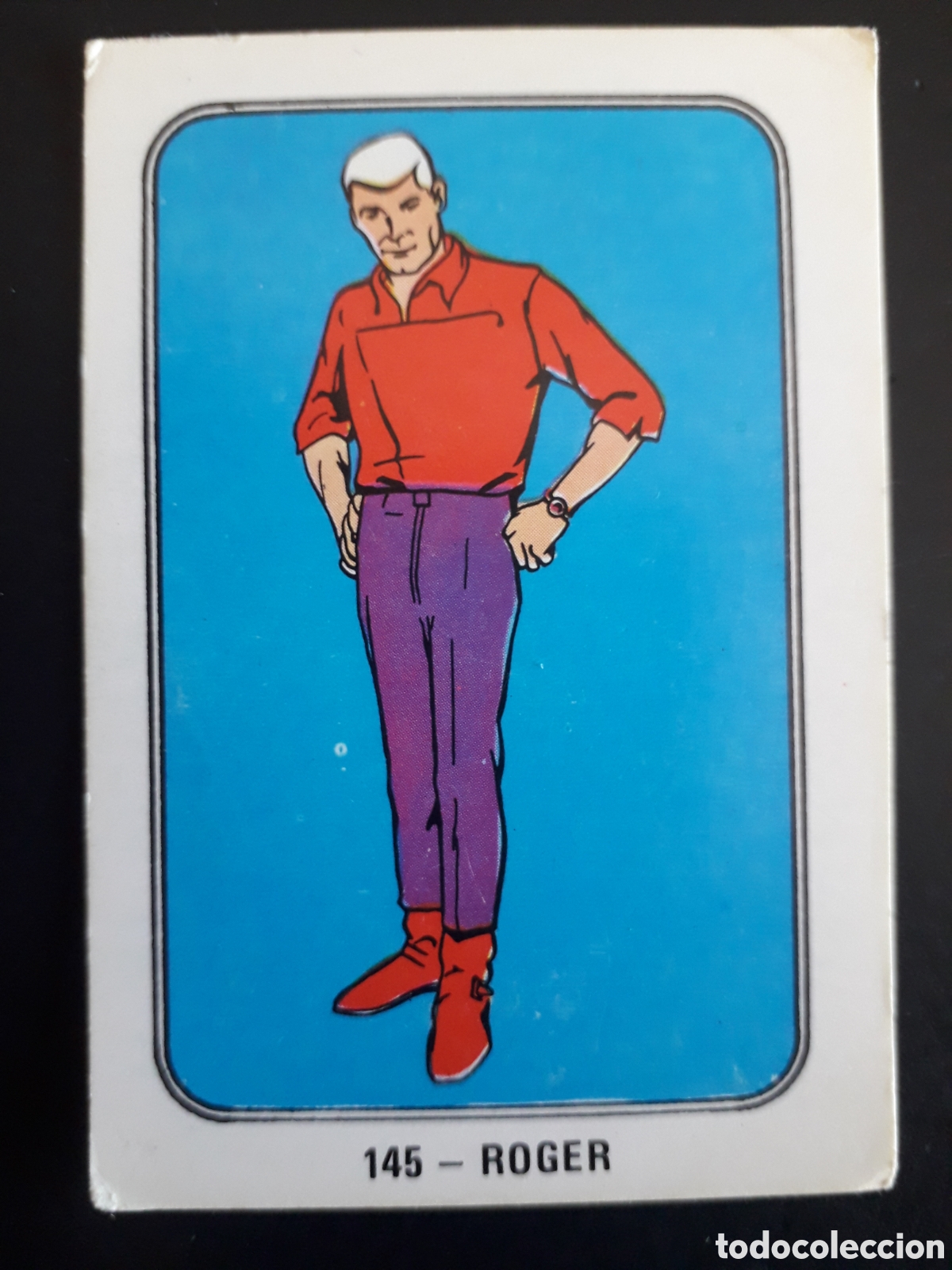 Coleccionismo Cromos antiguos: ROGER, FESTIVAL HANNA BARBERA FHER 1971 N&deg; 145 SIN PEGAR. PEDIDO M&Iacute;NIMO 3&euro;.