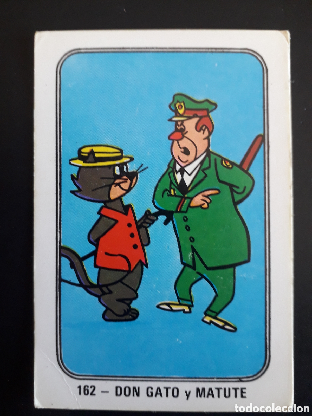 Coleccionismo Cromos antiguos: DON GATO Y MATUTE, FESTIVAL HANNA BARBERA FHER 1971 N&deg; 162 SIN PEGAR. PEDIDO M&Iacute;NIMO 3&euro;