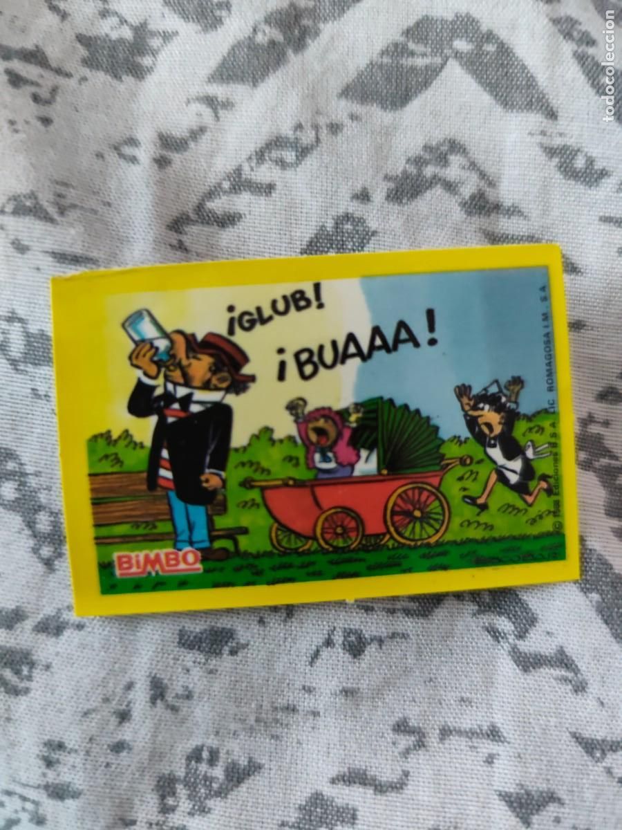 Coleccionismo Cromos antiguos: CROMO PEGATINA SIN PEGAR PANRICO BIMBO ESTRELLAS DEL C&Oacute;MIC CARPANTA NUMERO 1