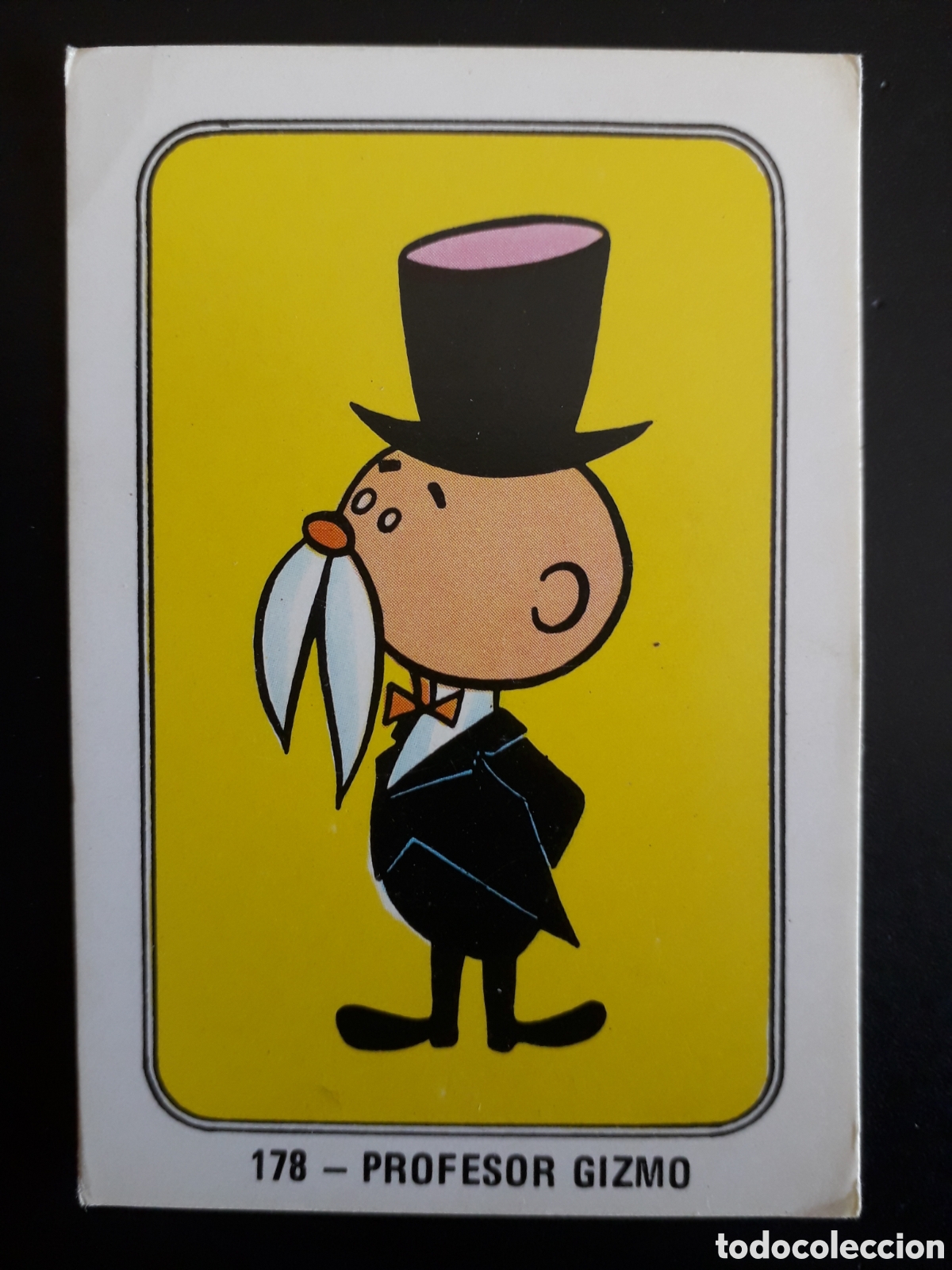 Coleccionismo Cromos antiguos: PROFESOR GIZMO, FESTIVAL HANNA BARBERA FHER 1971 N&deg; 178 SIN PEGAR. PEDIDO M&Iacute;NIMO 3&euro;