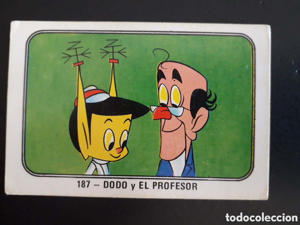 Coleccionismo Cromos antiguos: DODO Y EL PROFESOR, FESTIVAL HANNA BARBERA FHER 1971 N&deg; 187 SIN PEGAR. PEDIDO M&Iacute;NIMO 3&euro;