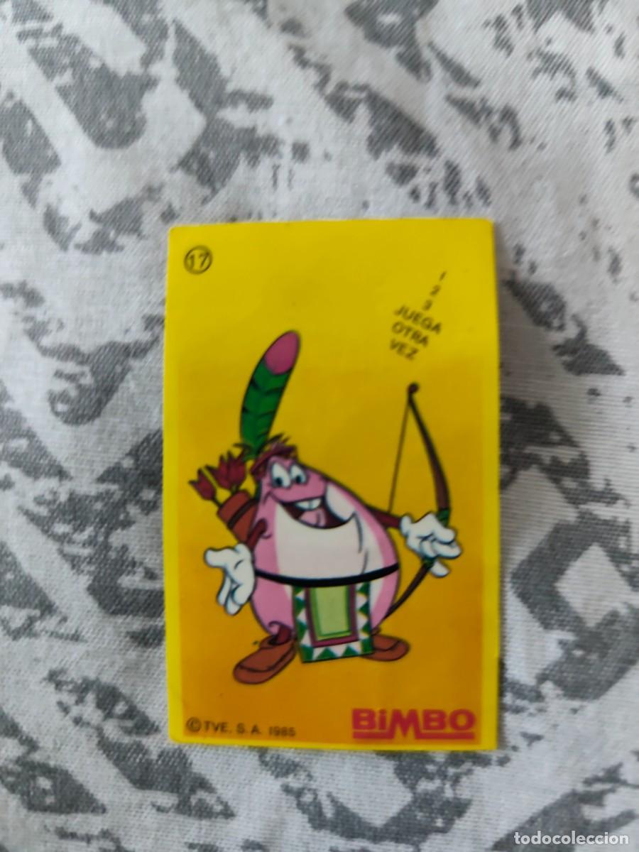 Coleccionismo Cromos antiguos: CROMO BIMBO N&ordm; 17 DE LOS DISFRACES DE EL CHOLLO CON RASCA DEL UN DOS TRES JUEGA OTRA VEZ