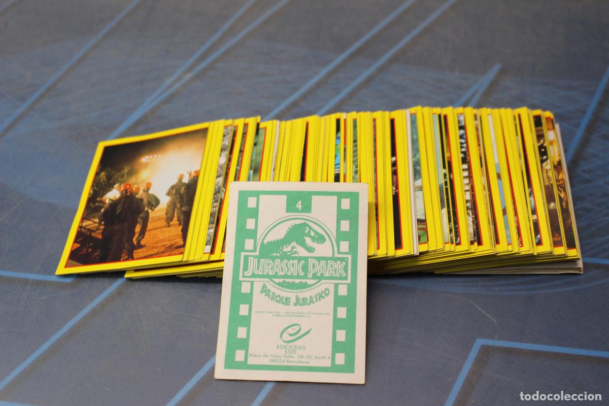 Coleccionismo Cromos antiguos: Jurassic Park, Parque Jur&aacute;sico. Ed. Este, 1992.