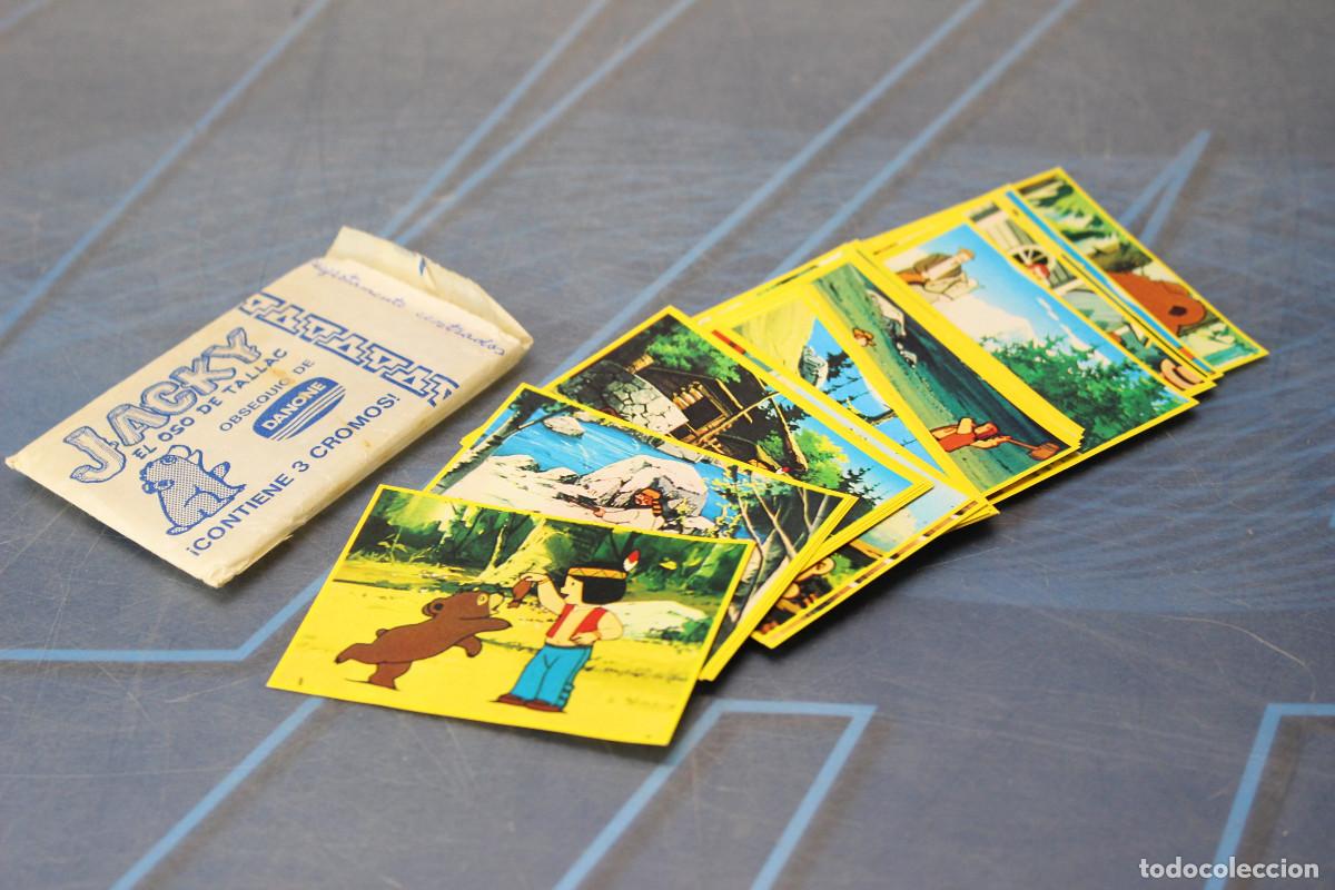 Coleccionismo Cromos antiguos: Jacky el Oso de Tallac, Danone.